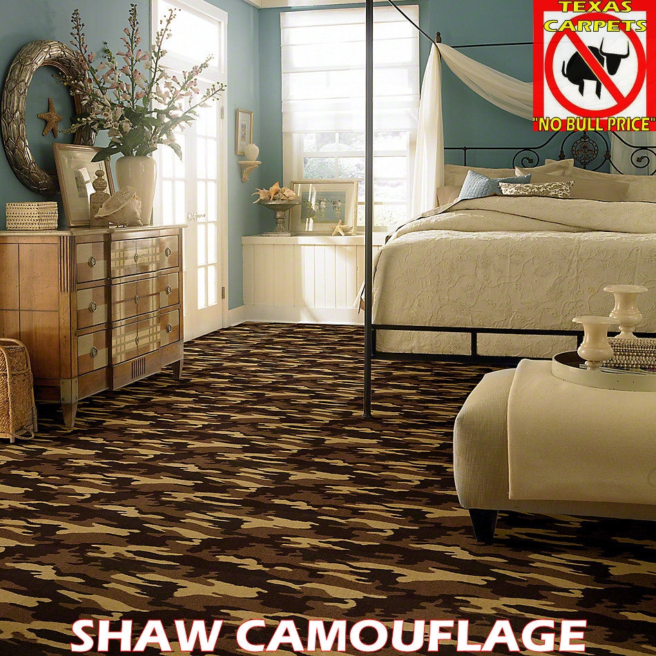 camouflage shaw texas carpets